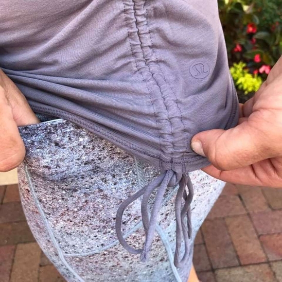 Lululemon Cinch It Long Sleeve Dusky Lavender - Picture 6 of 11